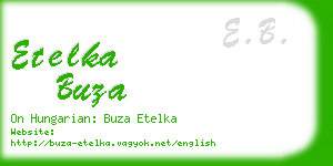 etelka buza business card